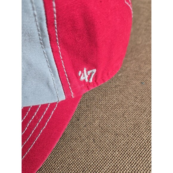 LA Angels '47 Brand Shamrock Patch Clover Adjustable Baseball Hat Cap - Picture 4 of 15